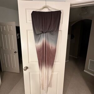 YFB strapless maxi dress